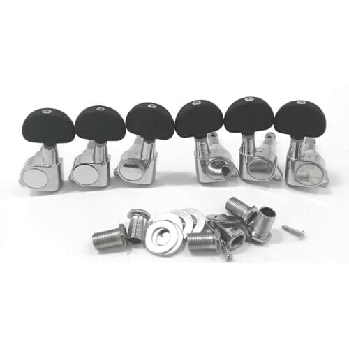 6 Pieces Guitar String Tuning Key Pegs/Machine Head Knobs(for Left and Right) for Acoustic Electric Guitar