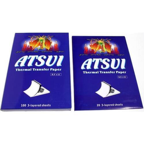 Hot item 100PCS Thermal Stencil Tattoo Transfer Paper A4 Size Thermal Paper Tattoo Accessories Tattoo Supplies Best Quality Free