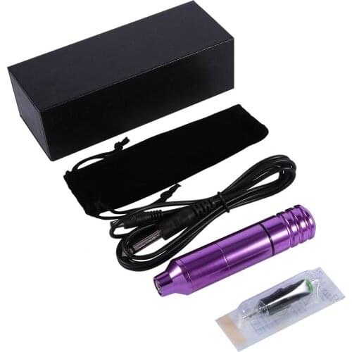 Professional Makeup Tattoo Pen Body Art Tattoo Artists Rotary Tattoo Machine Shader Multi Colors Tattoo Set Accessories Supplies