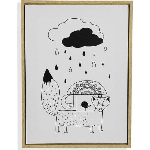 Painting Canvas (2,5 x 40 x 30 cm) Zorro