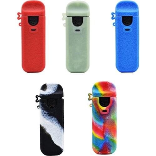 New Smok Nord 4 Silicone Protective Cover With Lanyard-5 Colors 36*26*108mm Special For Smok Nord 4 E-cigarette1pc