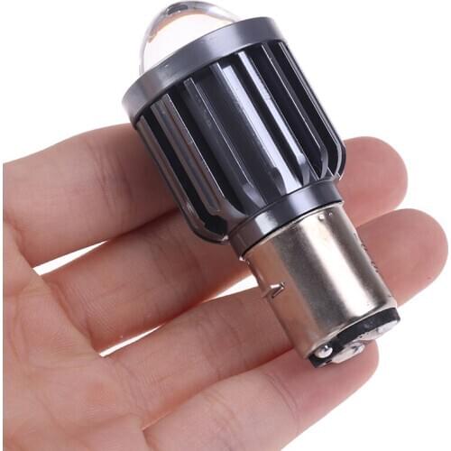 1pcs H4 H6 BA20D Moto Led Motorcycle Headlight Bulbs CSP Lens Moto 6000LM Hi Lo Lamp Scooter Accessories Fog Lights 6000K 12V