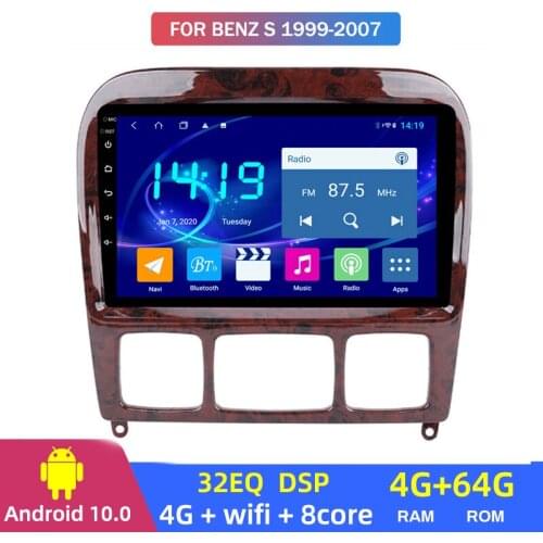 4G+64G for Benz S Series 1999 2000 2001 2002 2003 2004 2005 2006 2007 Large Screen GPS Navigator All Netcom Navigation