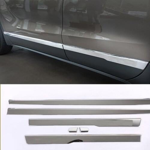 6PCS Car Door Body Side Line Cover Molding Trim Fit FOR Buick ENVISION 2016-2020 Car Styling Accessories