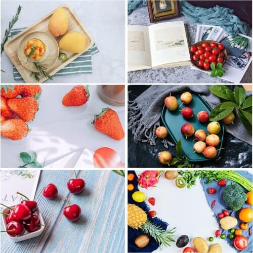 Fruit Food Photograph Background Photo Backdrop Props Studio Art Cloth Decor