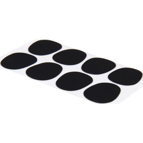 MagiDeal 8 Alto Tenor Saxophone Sax Mouthpiece Patches Pads Cushions 0.8mm Black Silicone Alto/Tenor Saxophone