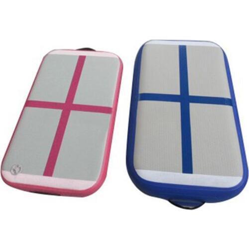 Free Shipping 1m*0.6m *0.1m Gym Mat Inflatable Gymnastics Tumble Track Air Block Air Board