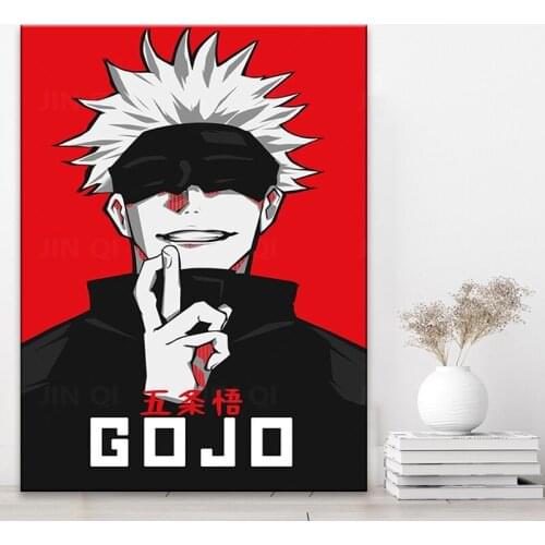 Home Decoration Wall Art Jujutsu Kaisen Sukuna Canvas Painting Anime Picture Modern Prints Modular Frame Poster For Living Room