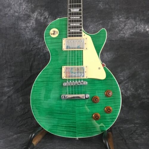 New electric guitar green LP guitar electric guitar top quality electric guitar good sound quality China custom free shipping