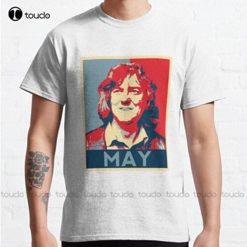 New James May - King Of Quirkiness Classic T-Shirt Cotton Tee Shirt S-5Xl Unisex mens gym shirts
