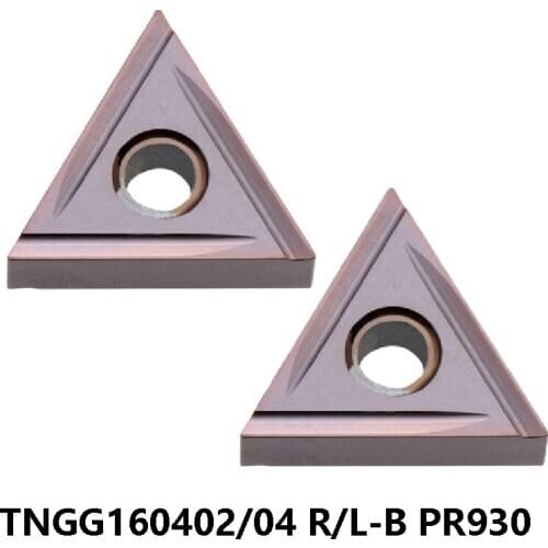 Original TNGG160402 TNGG160404 L-B R-B PR930 TNGG 160402 160404 TNGG1604 Turning Tools Lathe Cutter Carbide Inserts