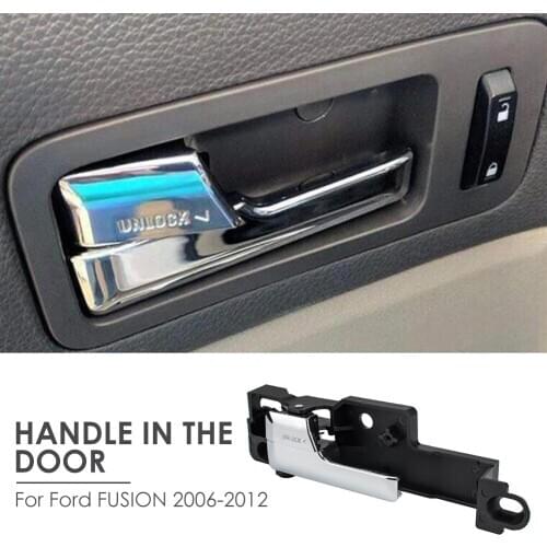 Plastic Left Rear Door Inner Handle Multi-functional Vehicle Car Accessories Supplies Parts for Ford FUSION 2006-2012
