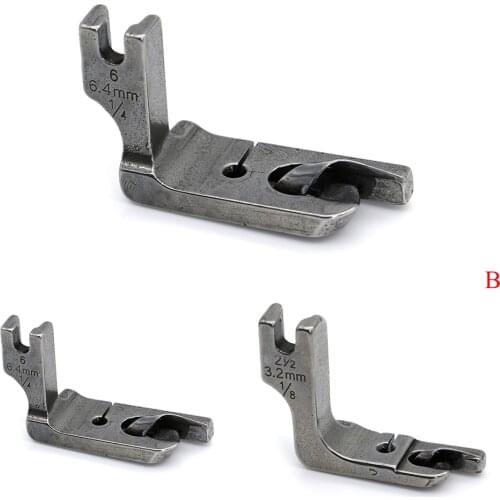 1/4" 6.4mm 5/16" 8mm Industrial Sewing Machine Hemmer Presser Foot/feet For Juki Brother Typical Consew Sunstar Jack Pfaff