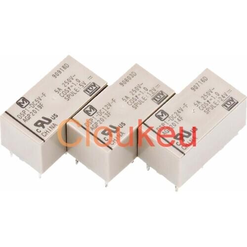 Relay DSP1-DC5V DC12V DC24V-F AGP2019F 2013F 2014F 5A 6pin
