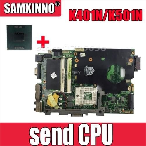Stable quality! send T7500 cpu For Asus K40IN K40IP K50IN K50IP K50AB K40AF K50AF K40AB K40AD K50AD laptop motherboard