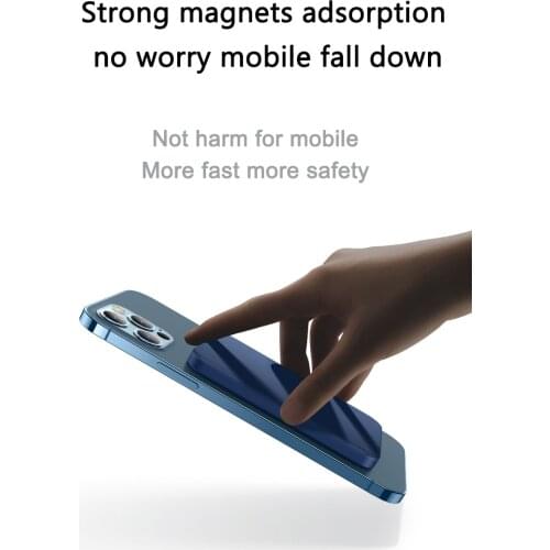 10000mah Portable Magnetic Wireless Powerbank Mobile Phone Power Bank Is Suitable For Iphone12 Series, Xiaomi, Samsung, Huawei