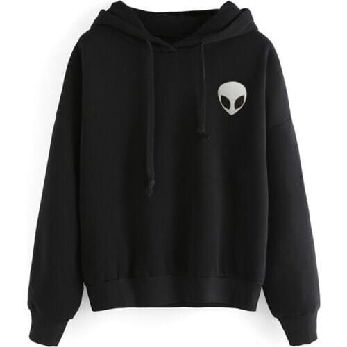 Autumn and Winter Hoodies Woman Loose Comfortable Woman Sweatshirts Solid Pullovers Hooded Female Sweatshirts