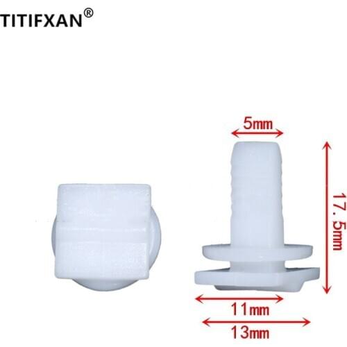 10PCS Windshield A pillar fixed clip for Ford Focus Mondeo Fiesta plastic fastener