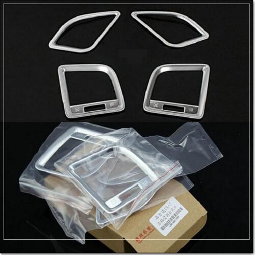 4pcs/lot High QualityABS Chrome trim accessories outlet decoration ring interior frame for Mazda CX-5 CX5 2012 2013 2014