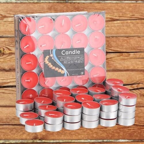 50pcs/set Birthday Party Supplies Wedding Cake Candles Safe Flames Dessert Decoration Colorful Flame Multicolor Candle