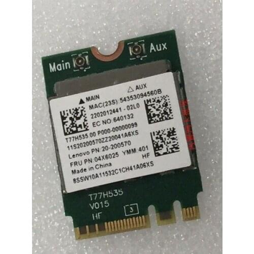 New For RealTek RTL8723BE NGFF Wlan Wifi For Bluetooth 4.0 Wireless Card For IBM Lenovo 04X6025 E450 E550 E455 E555 E450C