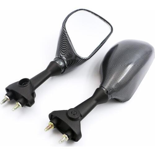 Motorcycle Rear View Side Mirrors Fit For Kawasaki Ninja ZX6R ZX600 ZX636 03-04