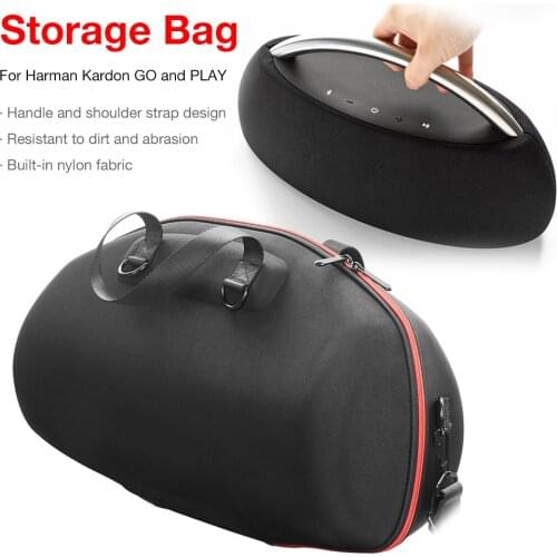 Speaker Storage Bag Travel Protection Carrying Case Portable Bluetooth Speaker Pouch Suitable For Harman Kardon GO And PLAY