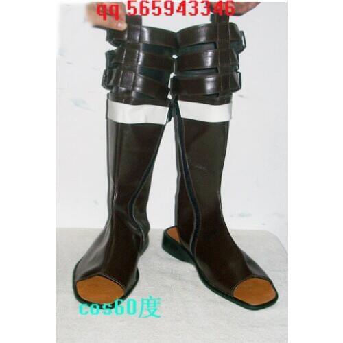 Final Fantasy XIII Oerba Yun fang Long Cosplay Shoes Boots S008