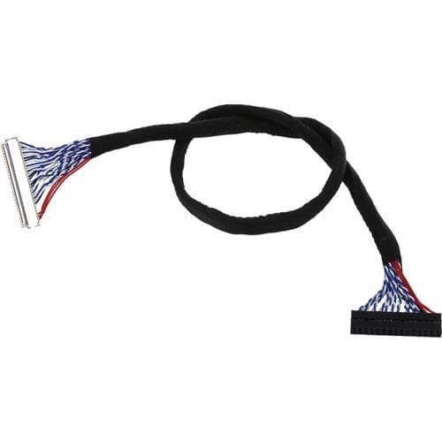 Fix 30P S8 30-pin to 30-pin 2-channel 8-bit LVDS cable for LCD panel display