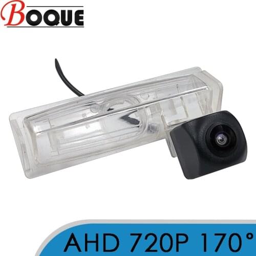 BOQUE 170 Degree 1280x720P AHD Car Vehicle Rear View Reverse Camera For Toyota Prius Echo Ipsum Picnic Sports Van 2001~2009