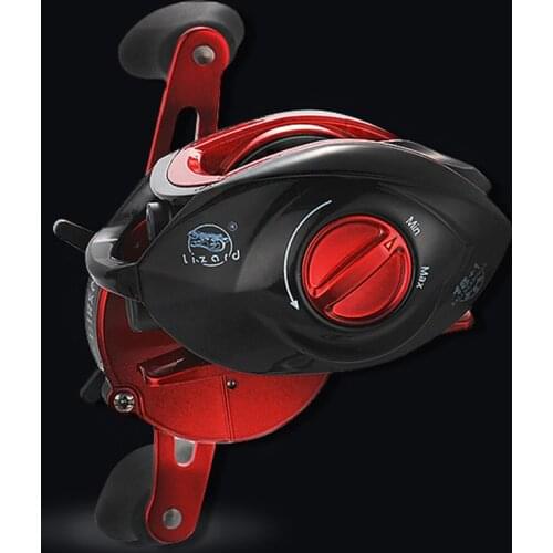 Metal Baitcasting Fishing Reel Outdoor Portable Easy Fishing Carrying 8kg Bearing 18+1BB 8.1:1 High Speed Fishing Wheel