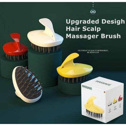 Hair Scalp Massager Shampoo Brush Soft Silicone Hair Brush for Wet Dry Oily Curly Straight Thick Thin Rough Long Short Hair