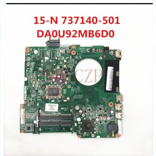 For HP 15-N DA0U92MB6D0 Laptop motherboard 737140-501 737140-001 With A8-4555M cpu DDR3 100% full Tested