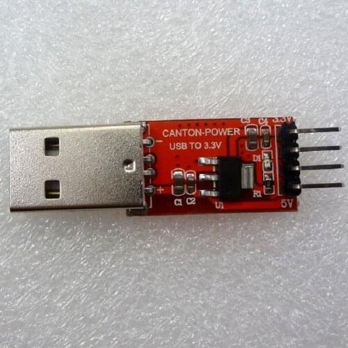 3 functions USB Power Supply Module 5V to 3.3V DC-DC Step-Down Buck AMS1117 LDO Module