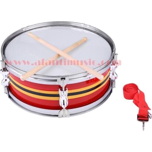 Afanti Music 15 inch Stainless Steel tricolor Snare Drum (SNA-130)