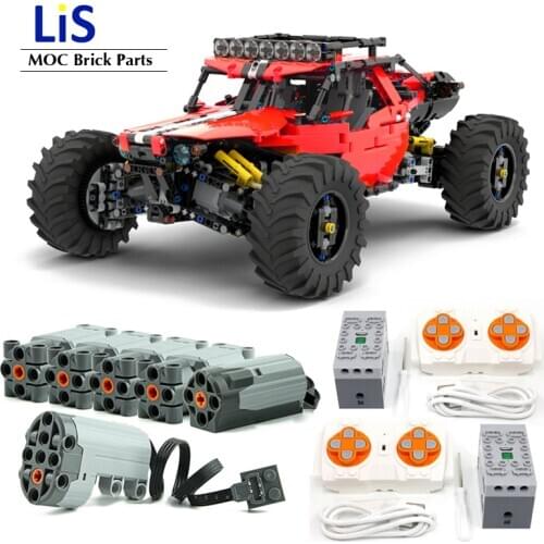 NEW Compatible with MOC 19517 Technic 4WD RC Buggy Building Blocks Bricks Toys Kit DIY Educational Children Birthday Gifts