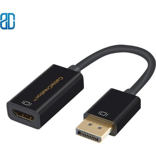 DP to HDMI (4K x 2K), (DP1.2 Ver.) DisplayPort to HDMI Adapter, 3D Audio/Video Converter