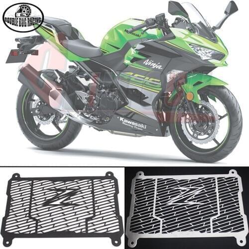 Fit For Kawasaki Ninja400 Z400 2018 2019 2020 2021 ninja-400 Z-400 18'-21' CNC Stainless Steel Radiator Guard Grill Grille Cover