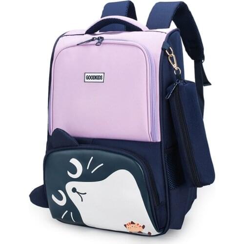 Cute Cat Girls School Bags Kids Backpack Children School Bags for Boys