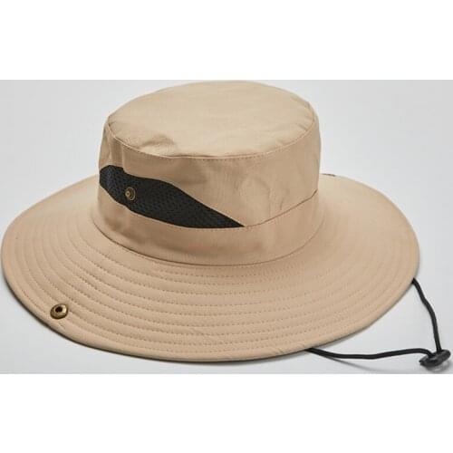 Sun Hat Outdoor Quick Drying Sun Hat Summer Mens and Womens Sun Hat Big Eaves Fishing Hat Fishermans Hat
