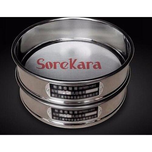Stainless Steel Standard Laboratory Test Sieve Sampling Inspection Pharmacopeia sieve Dia 10cm 10 - 200 mesh