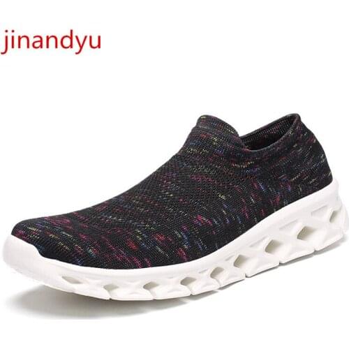 Unisex Mesh Loafers Canvas Shoes Men Sneakers Breathable Comfy Non-leather Casual Shoes Men Sneakers Women Sports Shoes for Male