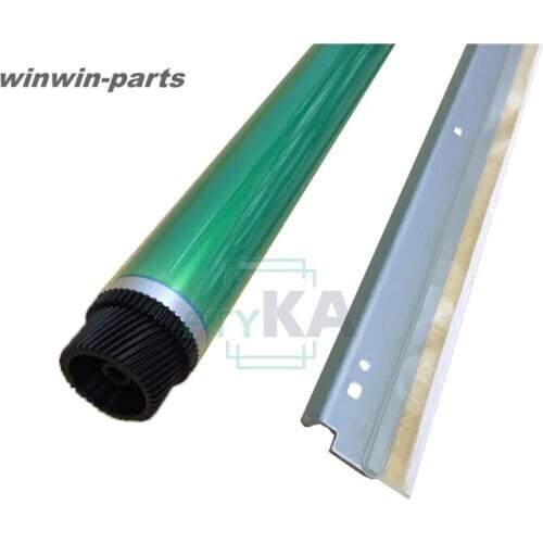 1set OPC DRUM & Drum Blade for Konica Minolta BH287 Bizhub BH227 367 7536 7528 7522