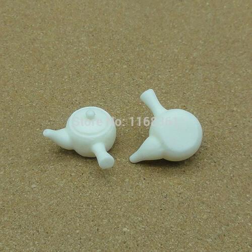 1pcs/lot Resin hot sell white teapot 23mm kawaii cabochons DIY christmas decorations A011-4