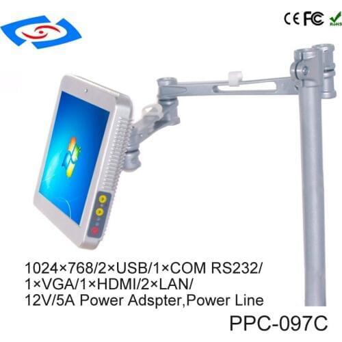 2018 Factory Price Touch Screen Industrial All In One Panel PC With Resolution 1024*768 Application School Education