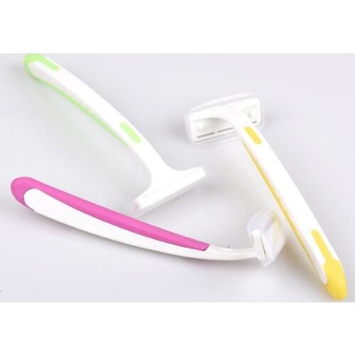 50pcs/lot Stainless Steel Basic Lady Personal Shaver Razor Epilator Body Leg Underarm Removal Women Beauty Shaver Wholesale