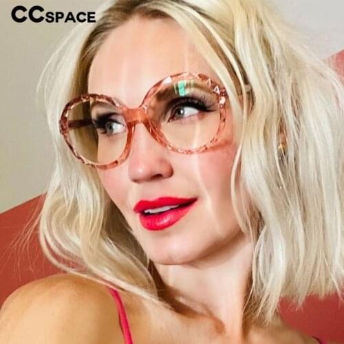 51022 Round Anti-blue Light Plastic Titanium Glasses Frames Ultralight Men Women Optical Fashion Computer Glasses