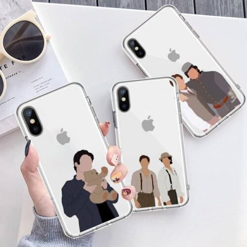 The Vampire Diaries TV series Phone Case Transparent for iPhone 6 7 8 11 12 s mini pro X XS XR MAX Plus