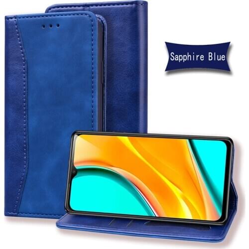 Imitation Cowhide Leather Phone Case For Xiaomi Redmi 4X 7A 8 8A 9 9A POCO X3 NFC Redmi Note 4 4X 7/8/9 Pro 8T 9S Cover