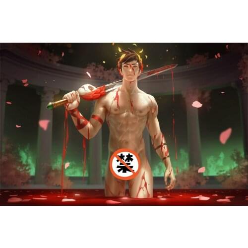 Print silk or canvas HADES sexy lady art poster 16x24 24x36 inch custom living room bedroom decorative painting